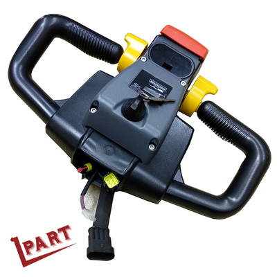 Elektrische Mini Pallet Truck Forklift Handle-Uitloperhoofden met Zeer belangrijke Schakelaar en Urenteller