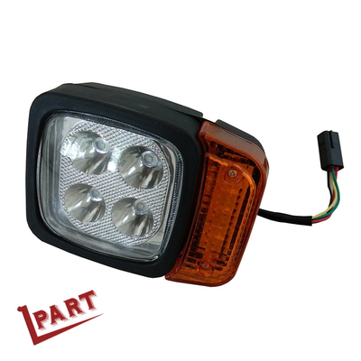 Amber Beacon-de LEIDENE Vorkheftruck steekt Koplampen 12V-48V aan