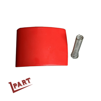 Rode goed functionerende noodstopknop voor delen van de vorklift