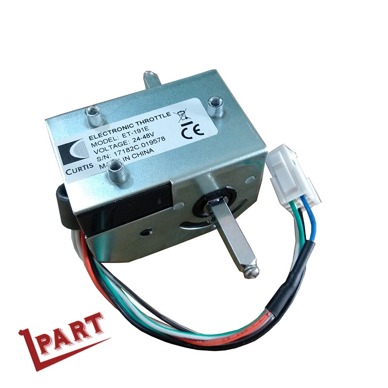 Vorkliftonderdelen Elektronisch gaspedaal Curtis ET-191E 24-48V Vorklift Truck Accelerator