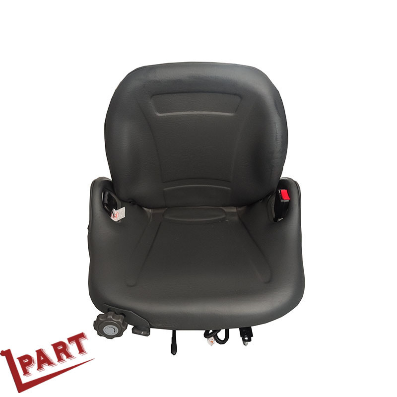 Voorwerpen voor vorkheftrucks Zwarte goed functionerende Toyota-stoelen voor Toyota-vorkheftrucks